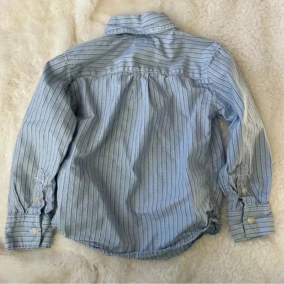 Carter’s 2T striped button down dress shirt​ - Picture 2 of 4